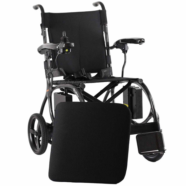 Airlite Carbon Fibre Electric Wheelchair - Cushion Removed