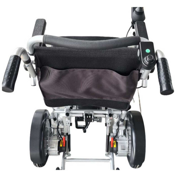 Heavy Duty Electric Wheelchair Bruno - Top Rear View