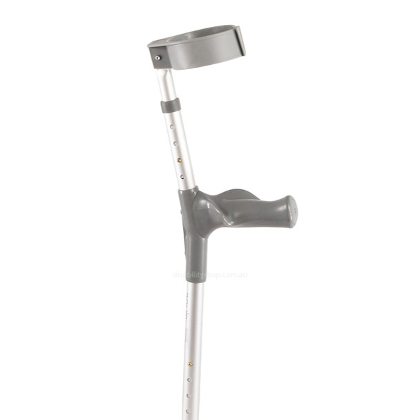 Crutches (pair) Forearm Double Adjustable - Handle & Cuff