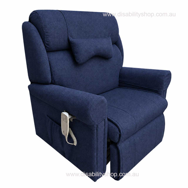 Bariatric Lift Chair Amadeus Fabric Navy