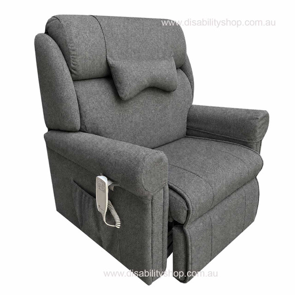 Bariatric Lift Chair Amadeus Fabric Grey