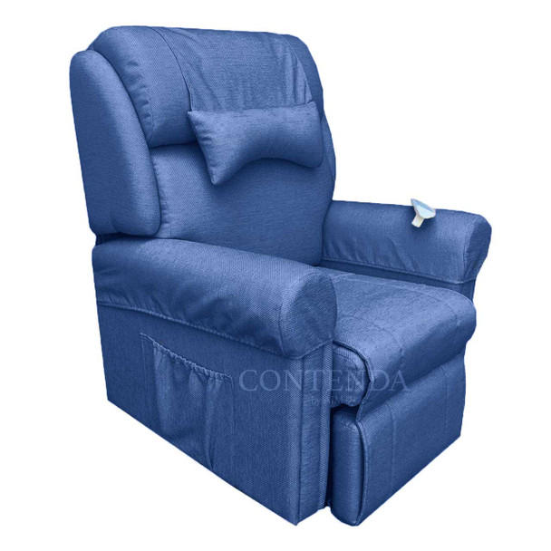 Electric Lift Chair Barrine Ocean Blue Steel