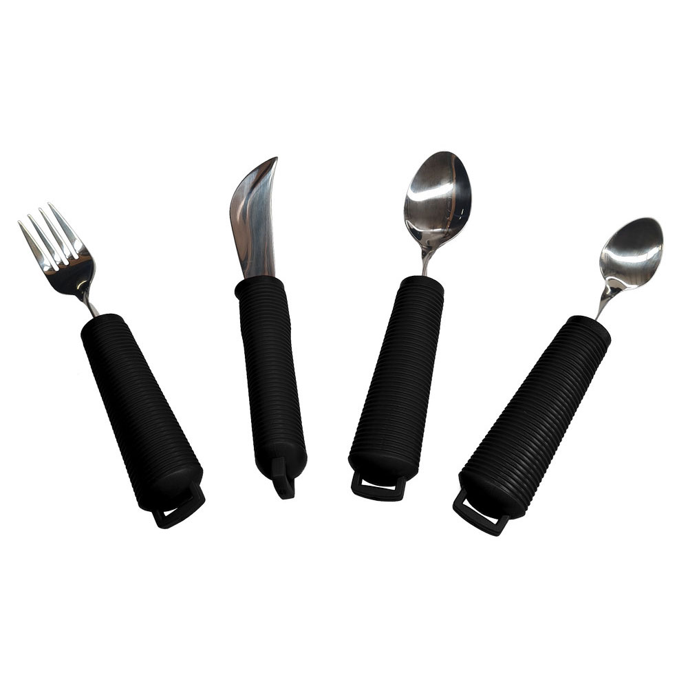 Easy Grip Bendable Cutlery Set KIABC1 - Black