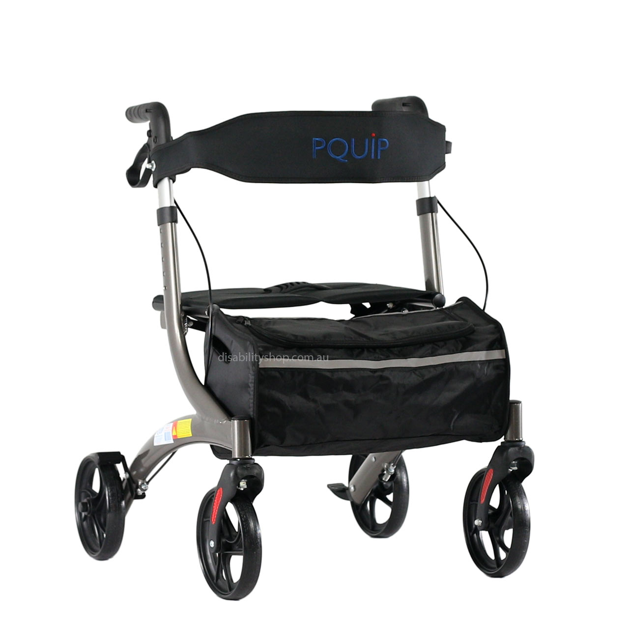 Rollator X Fold With Low Padded Seat - Front Right View