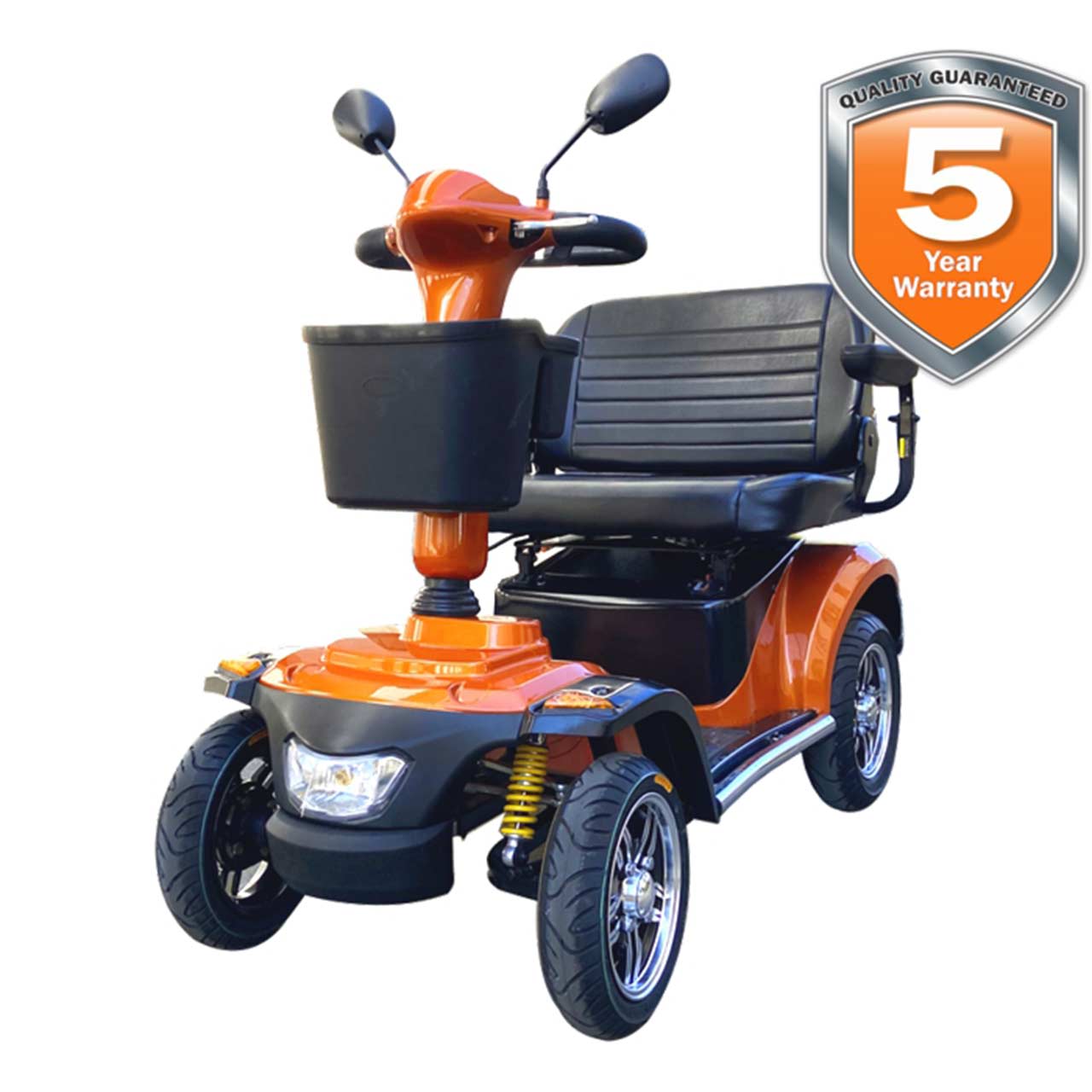 Heavy Duty Bariatric Mobility Scooter Emperor - Front Left View Main