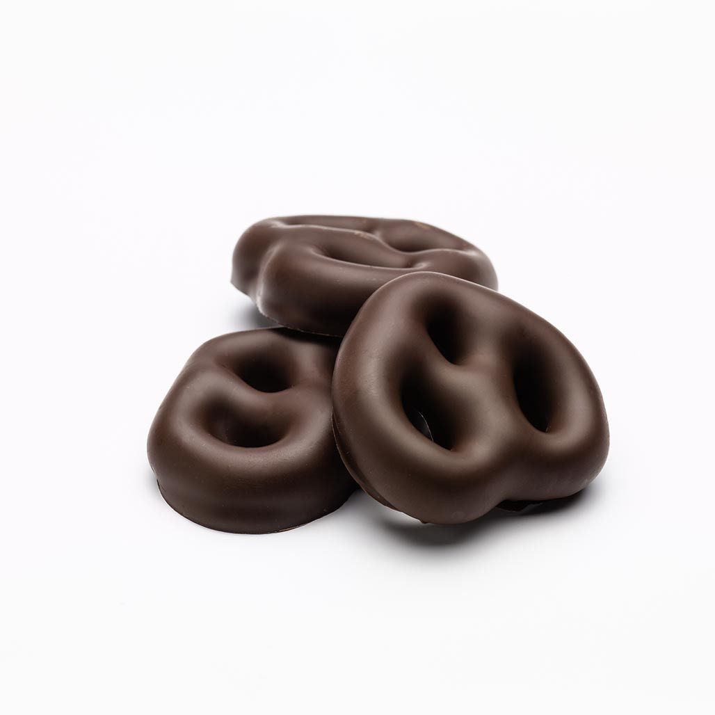 Miniature Chocolate Pretzels | Josh Early Candies