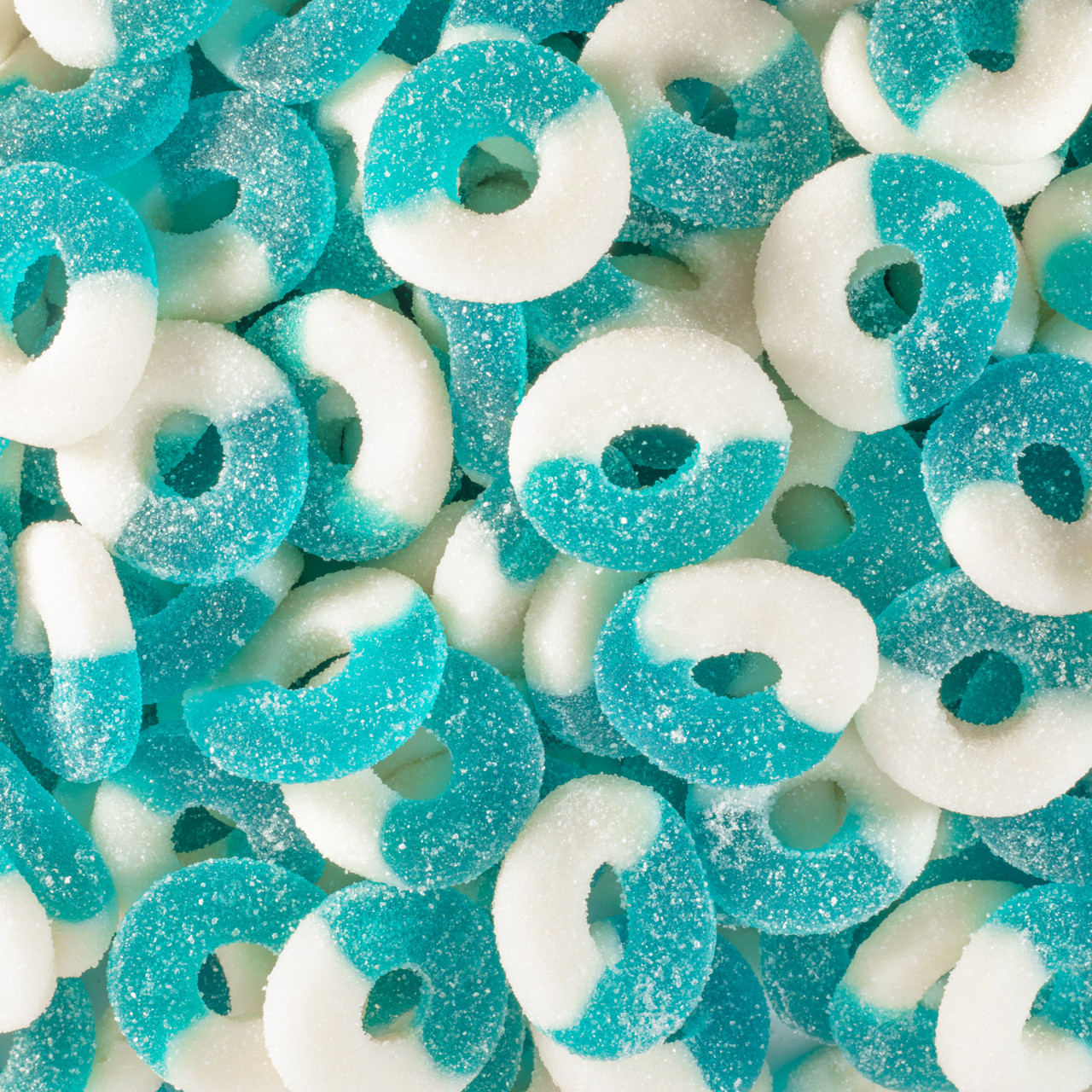 Blue Raspberry Gummi Rings