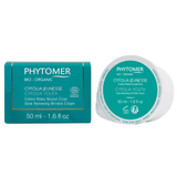 Phytomer Cyfolia Jeunesse organic anti-aging cream packaging showing both the teal box and round refill container.