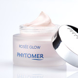 Rosee Glow Vitamin Radiance Plumping Cream Pink Creamy Texture