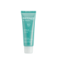 Here are concise alt descriptions for each image: Image 1: Close-up of a turquoise cosmetic tube showing "Crème Éclat Hydra-Réconfortante" and "Hydra-Comforting Radiance Cream" text.