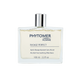Full front view of Phytomer Homme Rasage Perfect alcohol-free soothing aftershave bottle (100ml) with silver cap.