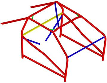 RSM 9302 Fbody 8.50 Cert Roll Cage Tick Performance, Inc.