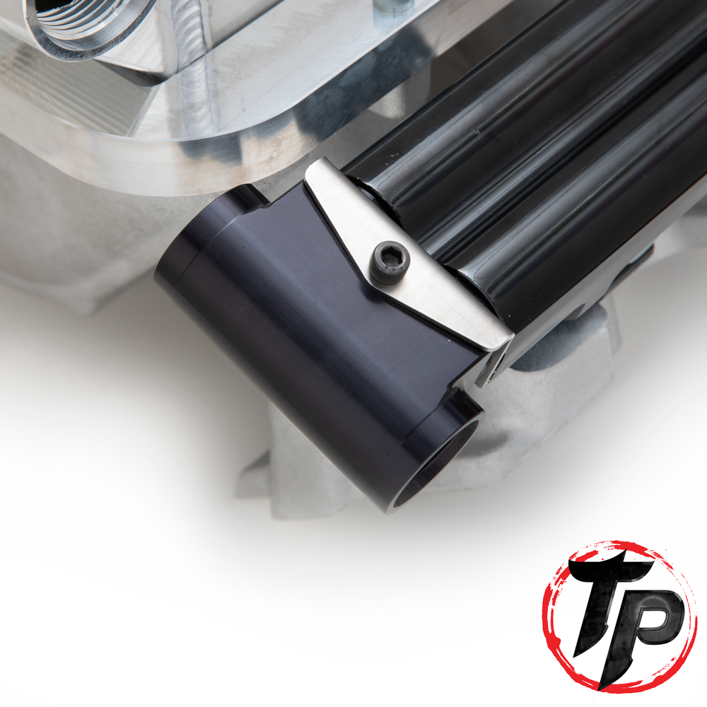 Low Profile Dual Inlet Holley Fuel Rail Adapter Tick Performance
