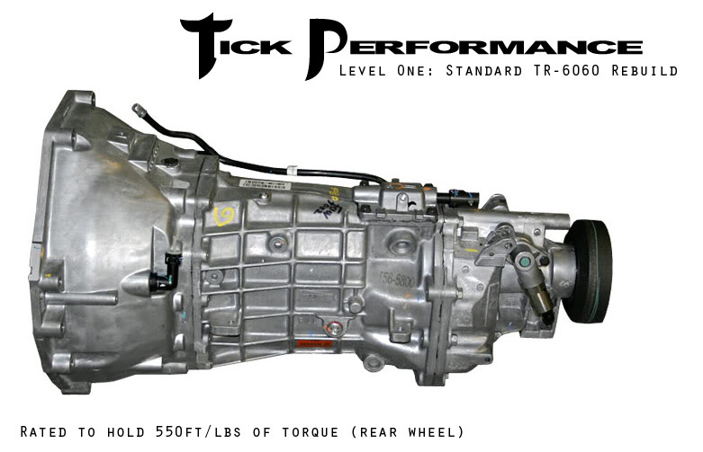 クジラ6060 Level 1 Standard TR-6060 Rebuild for 2009 Pontiac G8 GXP