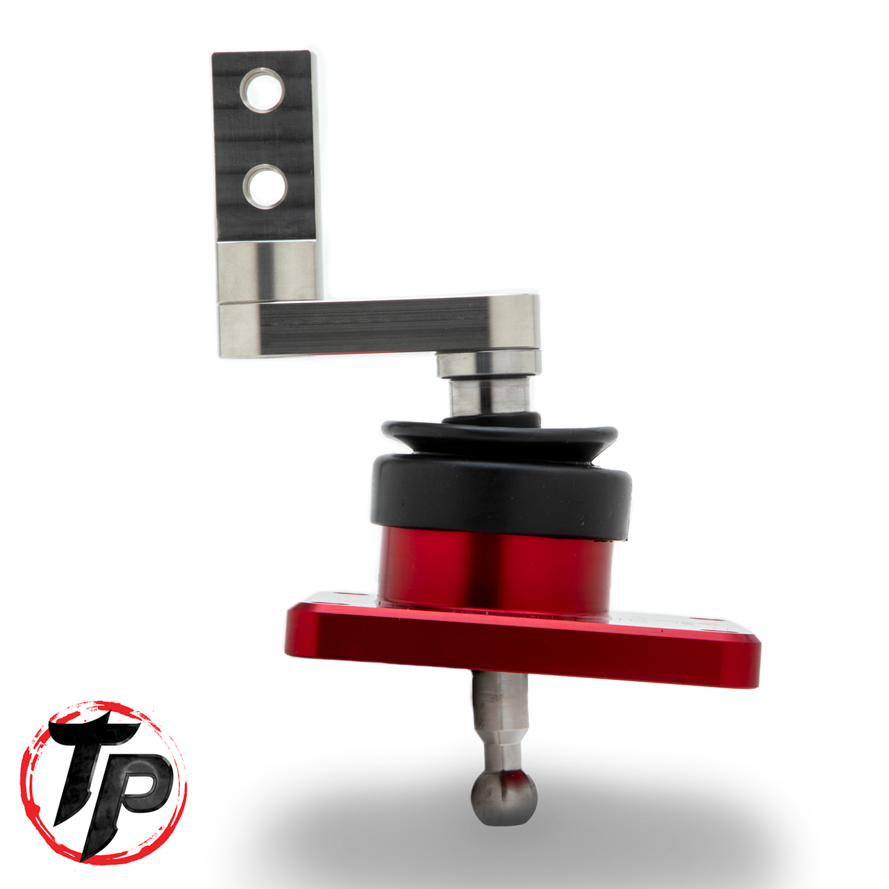 RaceTuning Offset Shifter For 79-04 Mustang W/ 98-02 Camaro T56 6-Speed Swap – Red Anodized
