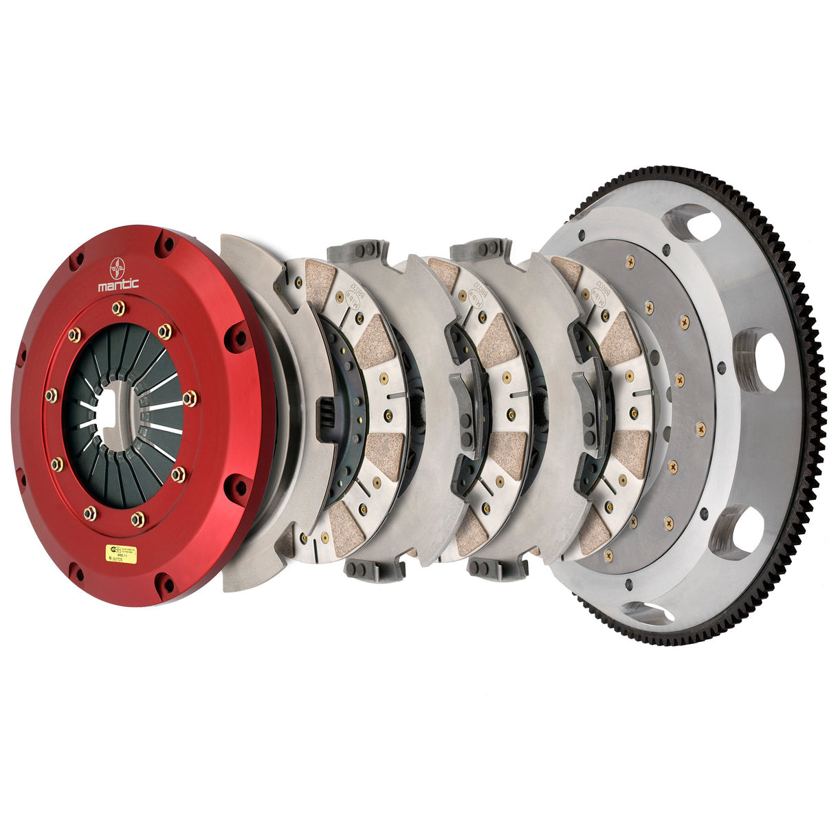 2008-2022 Challenger, R/T, SRT8, SRT Hellcat. Triple Disc Clutch