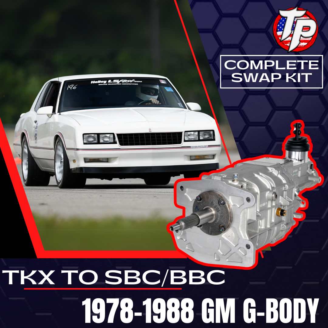 TKX Swap Kit For 1978-1988 GM G-Bodies with SBC/BBC Engines - Tick