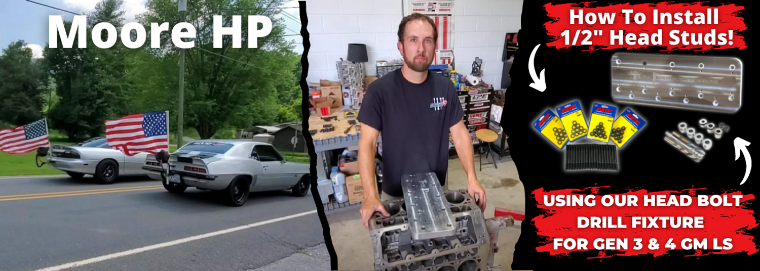 1/2" Head Stud Kit Install With Moore HP!