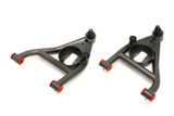 AA009 - A-arms, Lower, DOM, Non-adjustable, Polyurethane Bushings, Rear Bump Stops