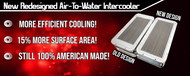 We Redesigned The Full Sized  Air-To-Water Intercooler!