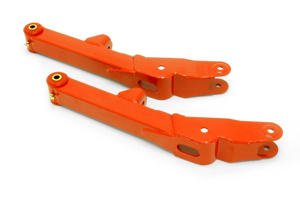 BMR NonAdjustable Rear Lower Control Arms with Poly Bushings for 2008