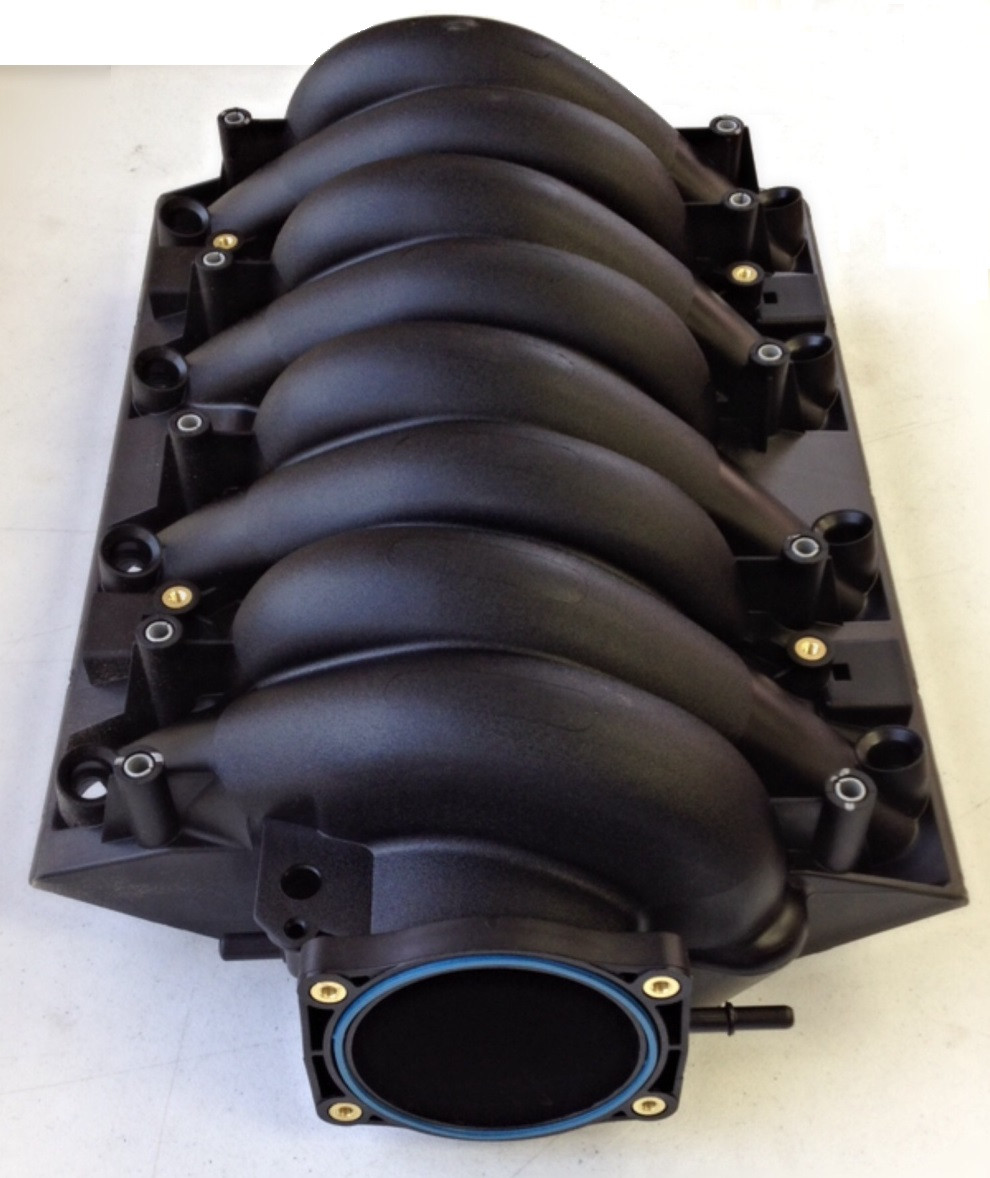 GM Black Intake Manifold Bare for LS3 Tick Performance, Inc.