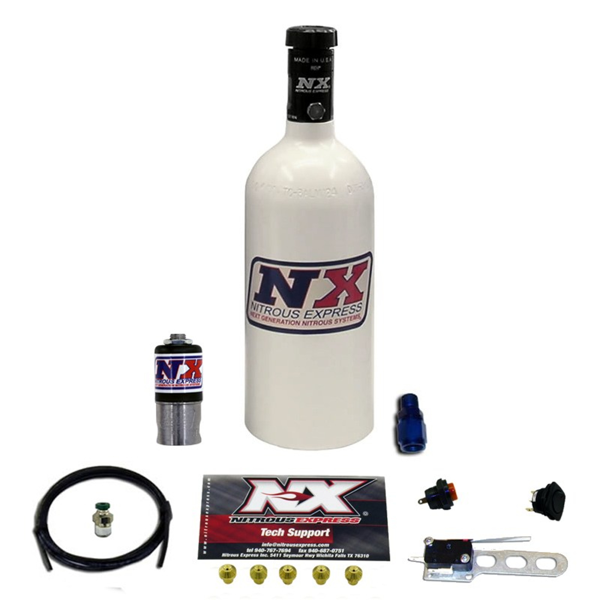 Nitrous Express Incognito Nitrous System. Dry Nitrous System 1.4Lb