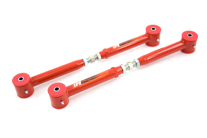 UMI 1982 2002 GM FBody Adjustable Lower Control Arms w/ Polyurethane