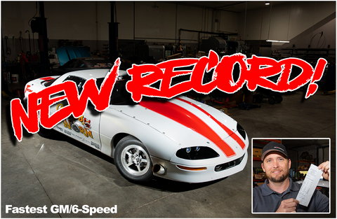 Tick Performance Sets the Record as the Fastest GM 6-Speed in the 1/4-Mile