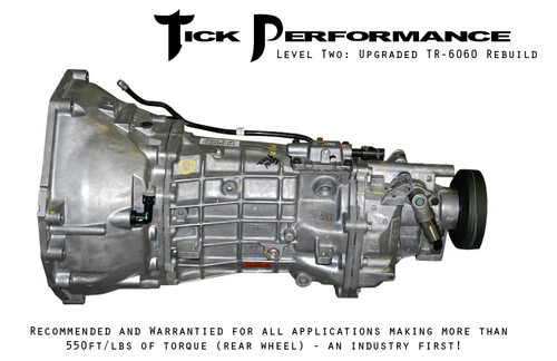 Tick Performance Level 2 Upgraded TR-6060 Rebuild (550RWTQ and up) for 2007-2014 Ford Mustang Shelby GT500