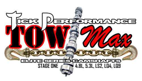 Tick Performance towMAX Stage 1 Camshaft for 4.8L, 5.3L, LS2, LQ4 & LQ9 Engines