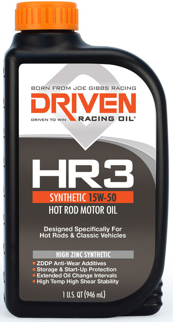 HR-2 High Zinc Conventional Motor Oil, 10W-30, Quart, Part #02006