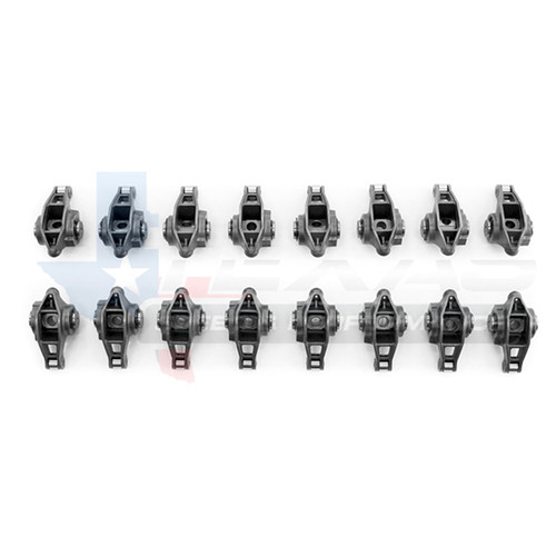 TSP 1.72:1 Ratio LS1 LS2 & LS6 Steel Roller Rocker Arm Set with Roller Tip, Part #TSP172RR-CATH