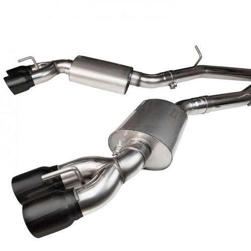 Kooks 3" Off Road Exhaust System with Oval Mufflers & Black Quad Tips for 2016+ CTS-V #23125110