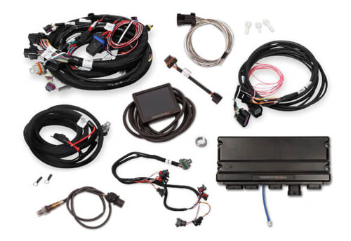 Holley EFI Terminator X MAX LS1 24X/1X MPFI Kit with DBW Throttle Body & Transmission Control #550-926