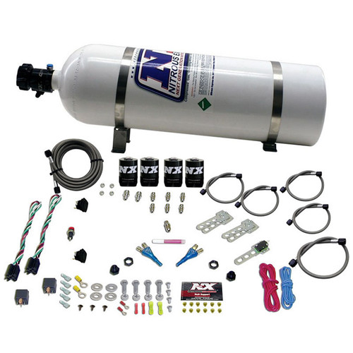 Nitrous Express Ford Efi Dual Stage (50-75-100-150Hp X 2) With 15Lb Bottle , Part #NX-20124-15