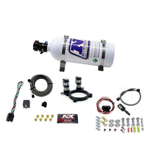 Nitrous Express Ford V6 Nitrous Plate System-3.5L And 3.7L W/5Lb Bottle, Part #NX-20952-05