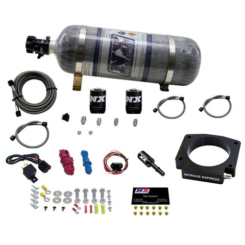 Nitrous Express Nitrous Plate System- Gt350 5.2L - 12Lb Bottle, Part #NX-20953-12