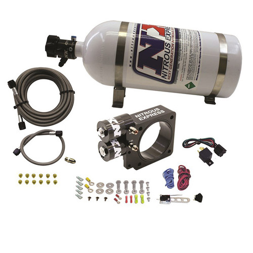 Nitrous Express 5.0L Ford Pushrod Style Engine Nitrous Plate System 10Lb Bottle, Part #NX-20955-10