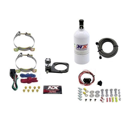 Nitrous Express Dry Nitrous Plate System For 2001-Up Harley Soft-Tail W/ 1.0Lb Bottle, Part #NX-62110-1.0P