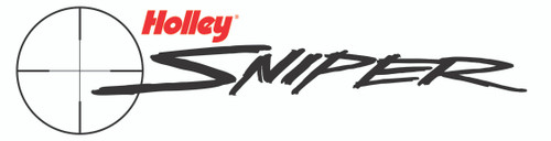 Holley Sniper 2300 Self-Tuning Kit - Black Ceramic Fin, Part #SNE-550-849K