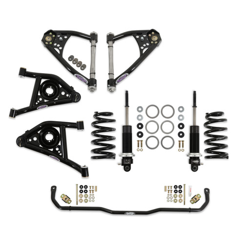 FRONT SPEED KIT 2 - SINGLE ADJUSTABLE SHOCKS - SBC/LS