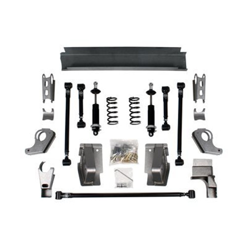 QUADRALINK REAR SUSPENSION KIT - DOUBLE ADJUSTABLE SHOCKS.