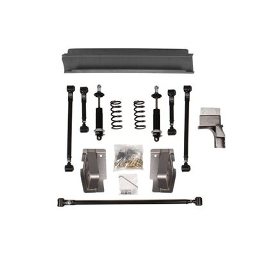 QUADRALINK REAR SUSPENSION KIT WITHOUT AXLE BRACKETS - DOUBLE ADJUSTABLE SHOCKS.....