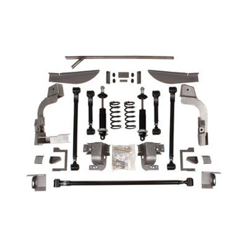 QUADRALINK REAR SUSPENSION KIT WITHOUT AXLE BRACKETS - DOUBLE ADJUSTABLE SHOCKS...