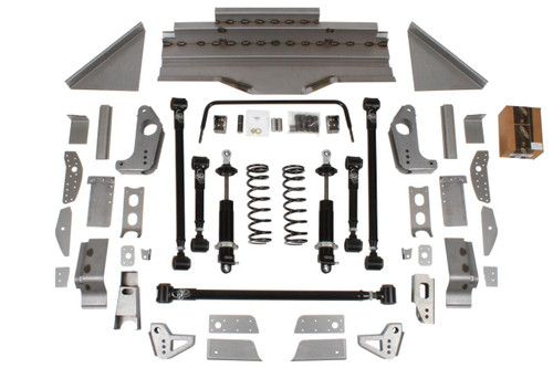 QUADRALINK REAR SUSPENSION KIT - DOUBLE ADJUSTABLE SHOCKS-.