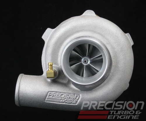 Precision Turbo GEN1 PT5862 BB E CC W/ T3 INLET/4-BOLT DISCHARGE .63 A/R