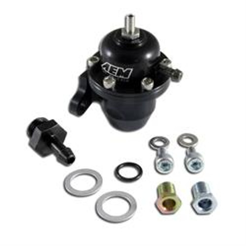 AEM 25-301BK Adj. Fuel Pressure Regulator