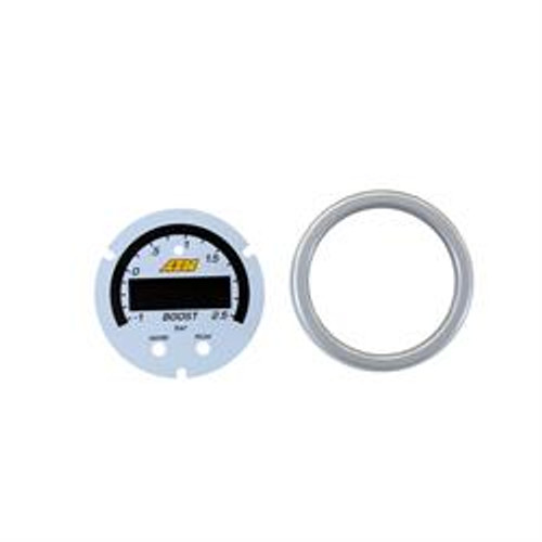 AEM 30-0306-ACC X-Series Boost Pressure Gauge Faceplate