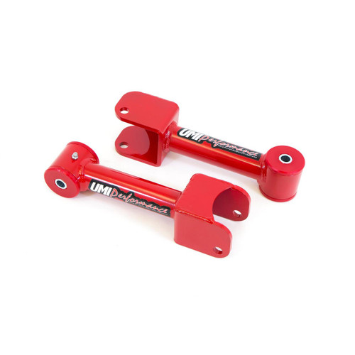UMI 1016-R 79-04 Mustang Tubular Upper Control Arms, Red